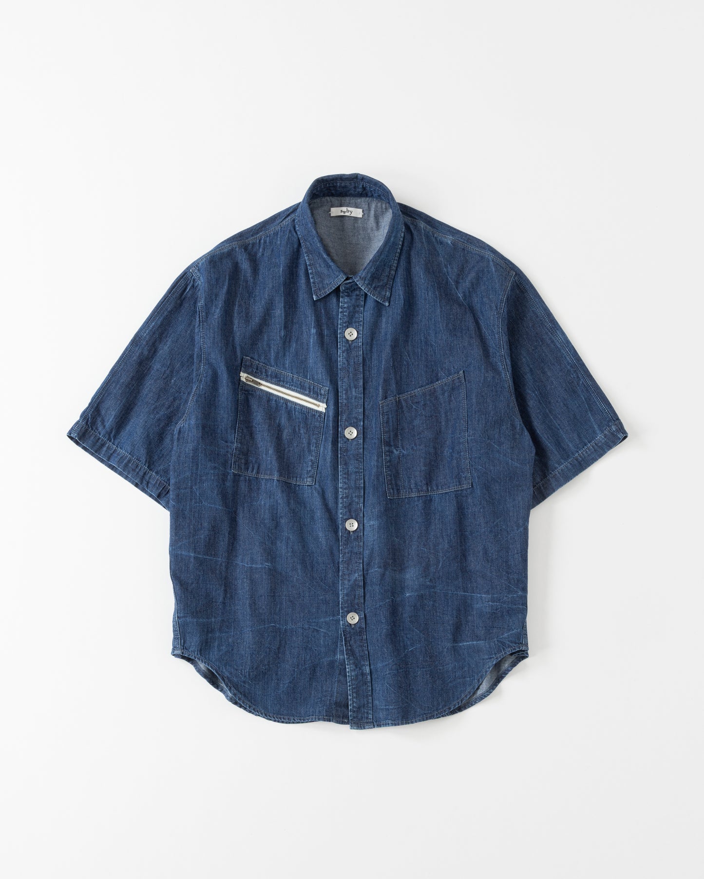 SABY / Work Shirts - 6.5oz Kojima Japan Denim (Ind Vintage)