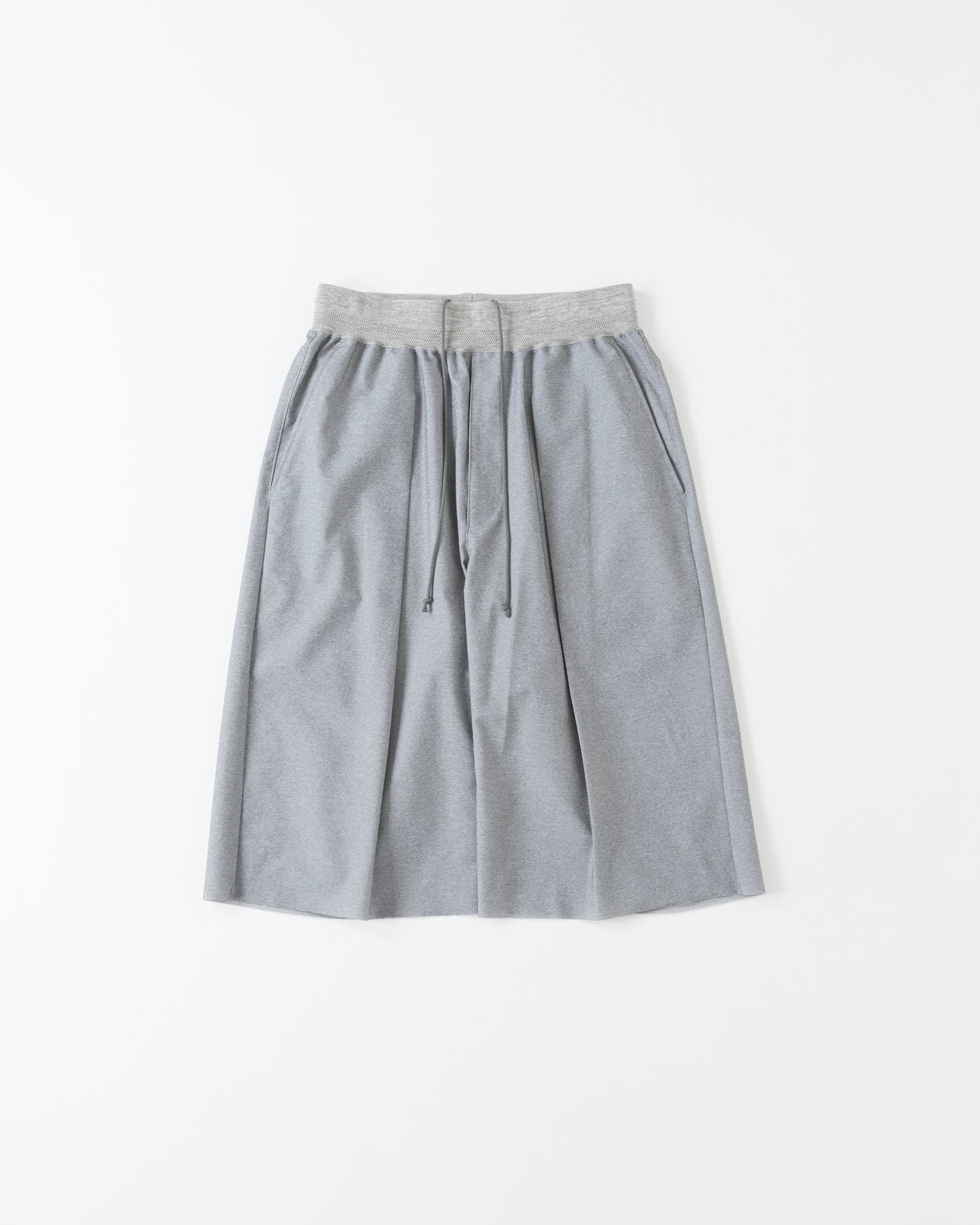 SABY / Rib Tuck Baggy Pants - Hi Count Tricot Jersey FAB - (Blue Green)