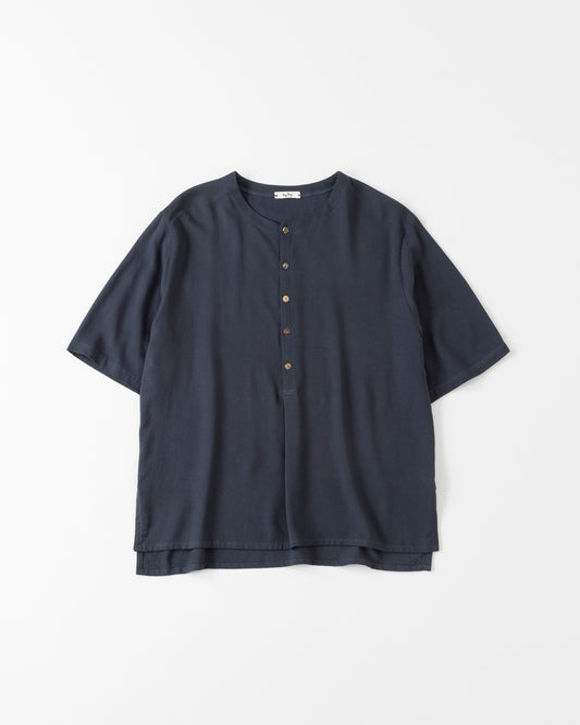 SABY / Bamboo Amuzen H-N Shirts (Gry Navy)