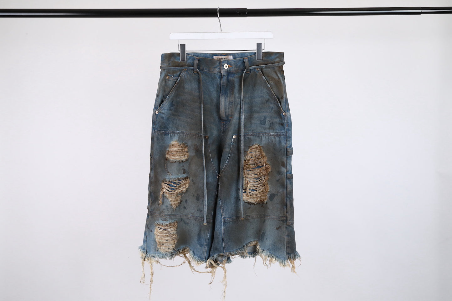 DISCOVERED / Double Knee Denim Shorts (Indigo)