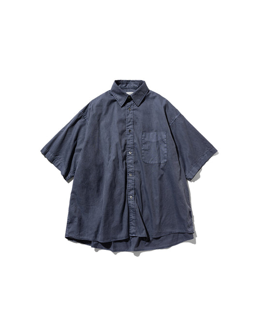 CLESSTE / Pigment Dyed Oxford City S/S ShirtCLESSTE / Pigment Dyed Oxford City S/S Shirt