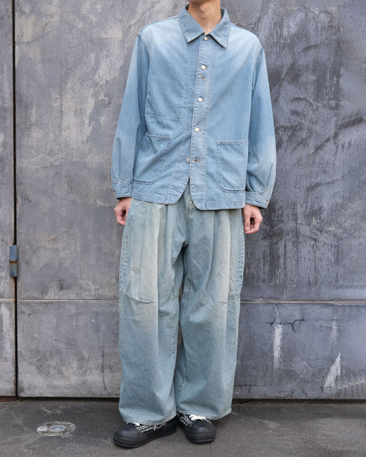 SHINYAKOZUKA / Damaged Ordinary City Baggy (Issue#8)(Indigo)