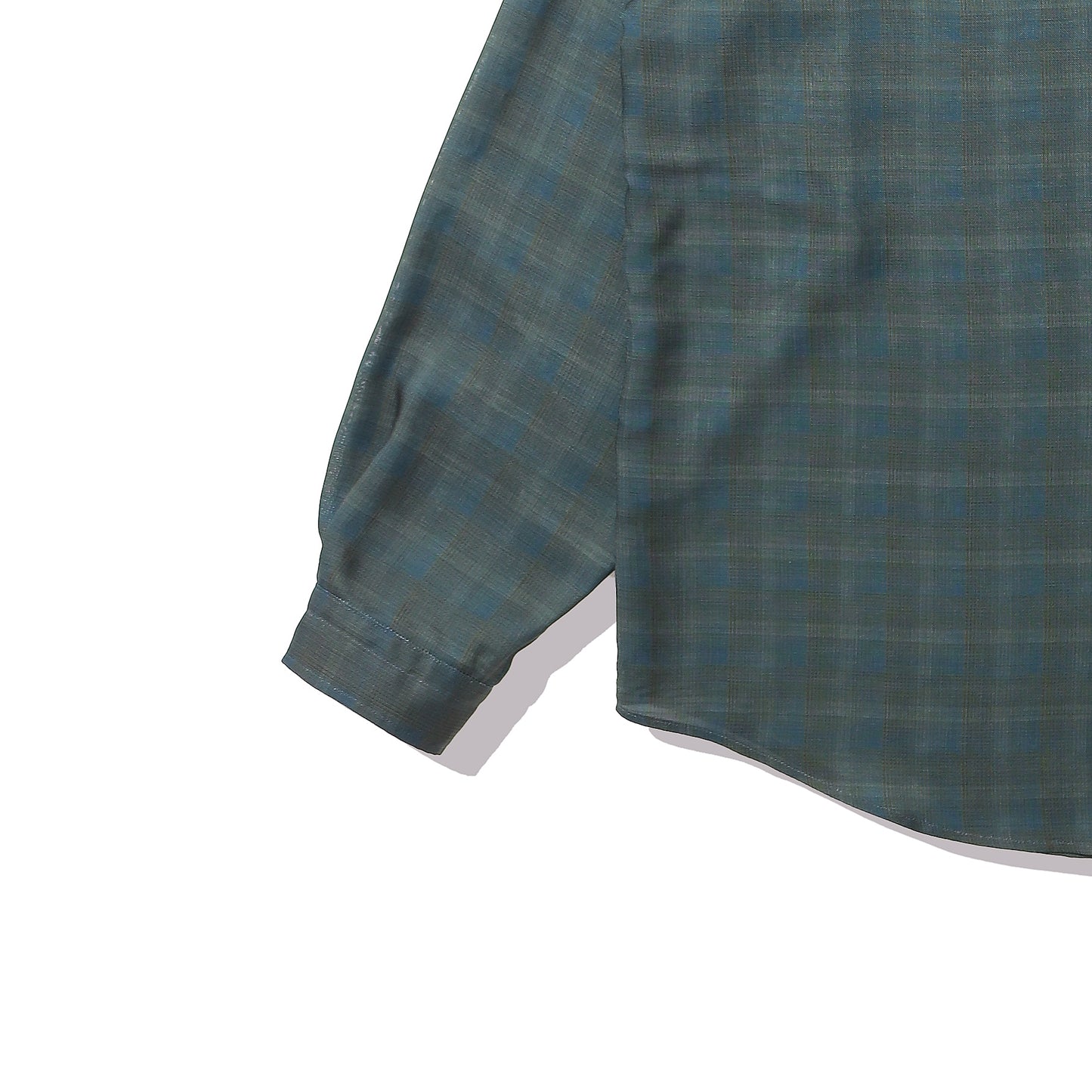 ELEPHANT TRIBAL FABRICS / On The Way Check Shirt (Mid Night)