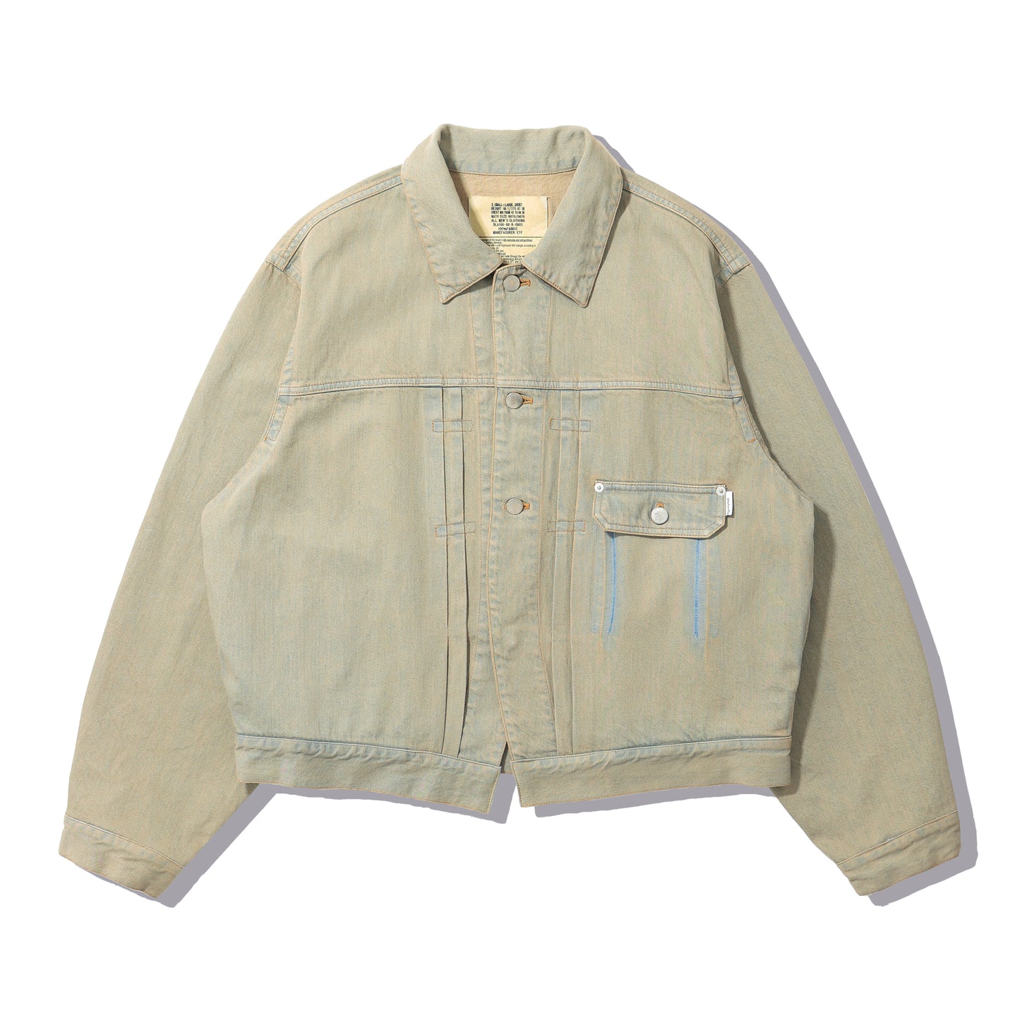 ELEPHANT TRIBAL FABRICS / On The Way Denim Jkt (Beige)