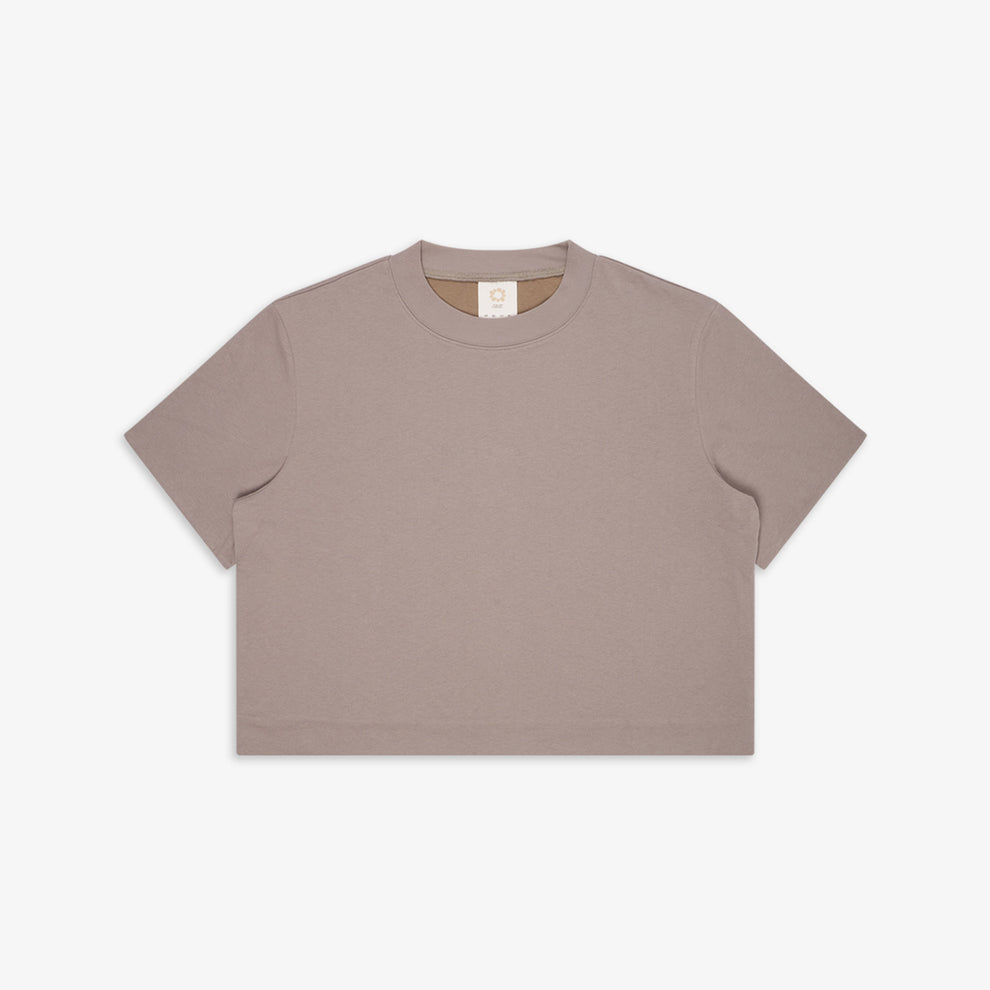 GANDER / Reversible Tee Grey/Beige