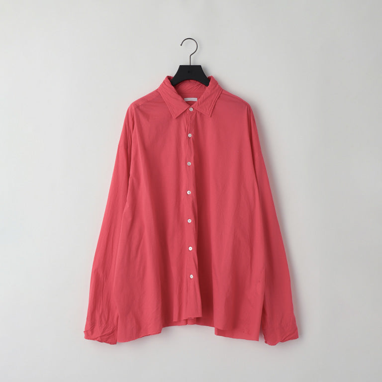 KANEMASA PHIL / 46G Artisan Shirt (Dyed Pink)