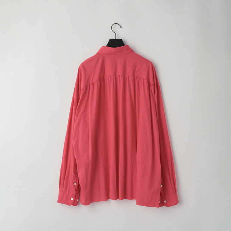KANEMASA PHIL / 46G Artisan Shirt (Dyed Pink)