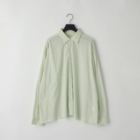 46G Stripe Artisan LS Shirt (Yellow Blue Dyed)