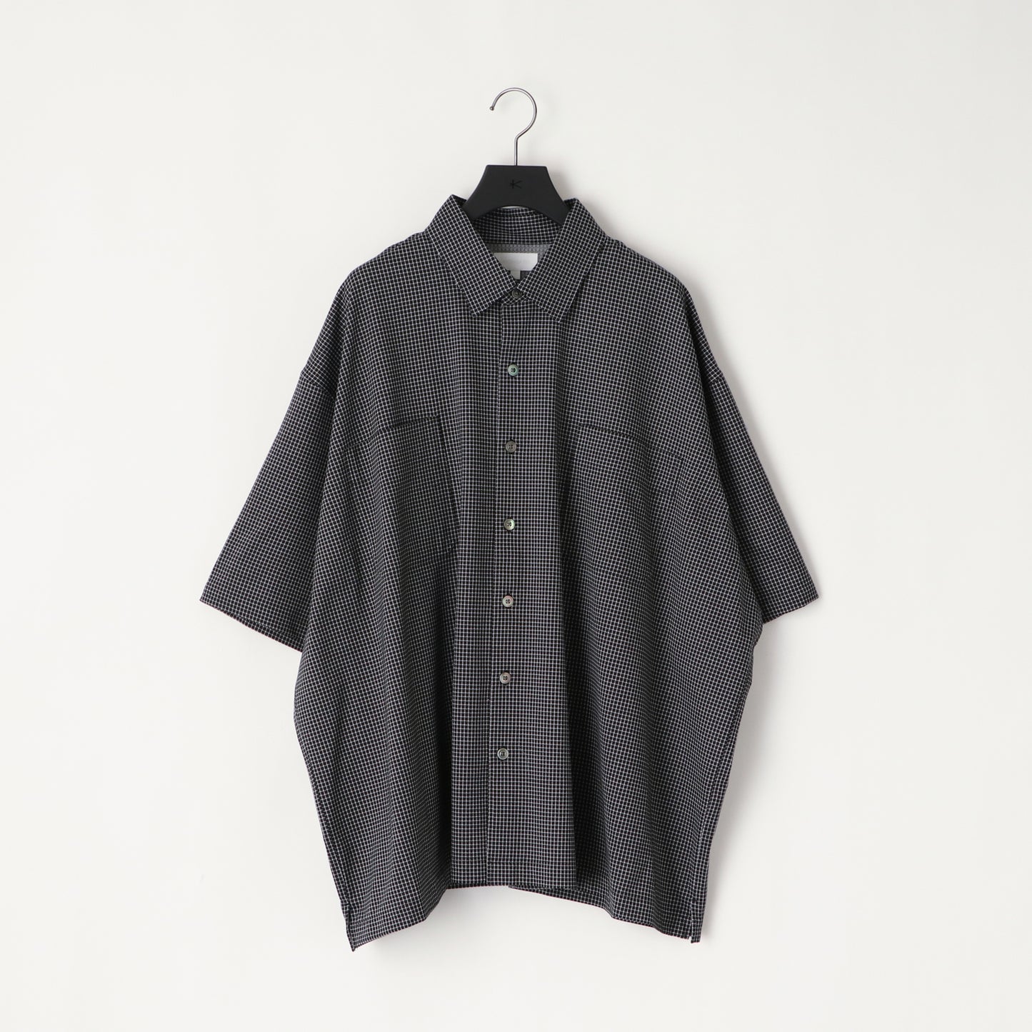 KANEMASA PHIL / 36G Check Balise SS Shirt (Black)