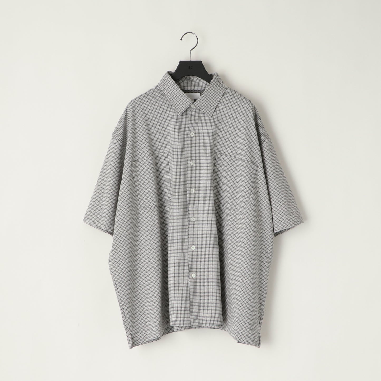 KANEMASA PHIL / 36G Check Balise SS Shirt (White)