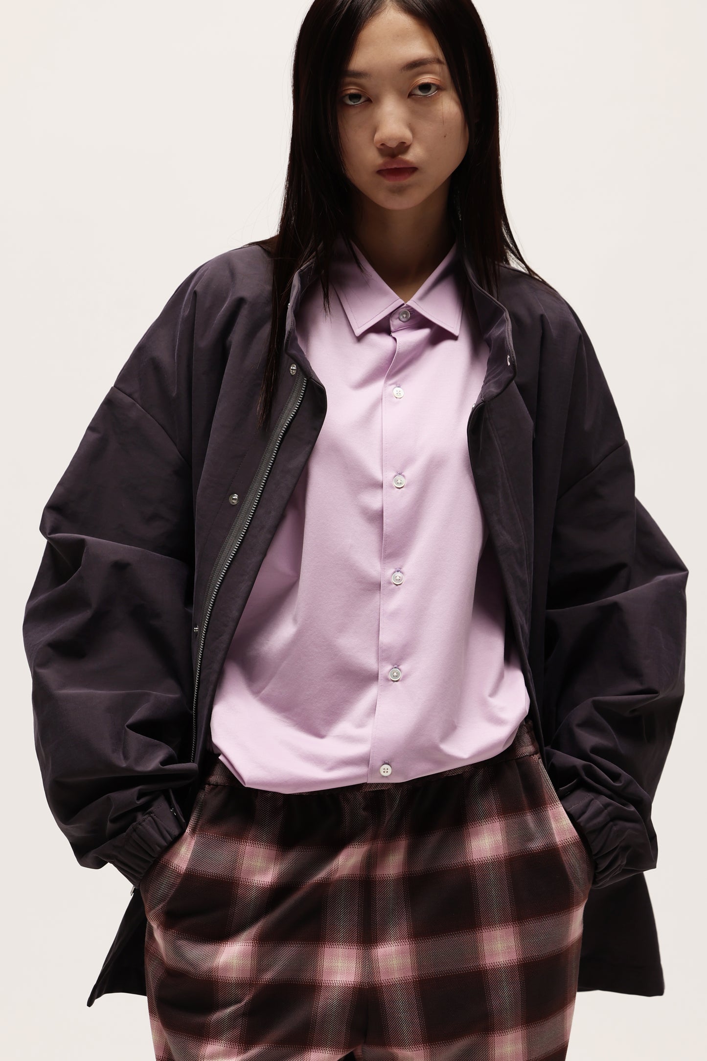 KANEMASA PHIL / 46G Atmosphere Shirt (Light Purple)
