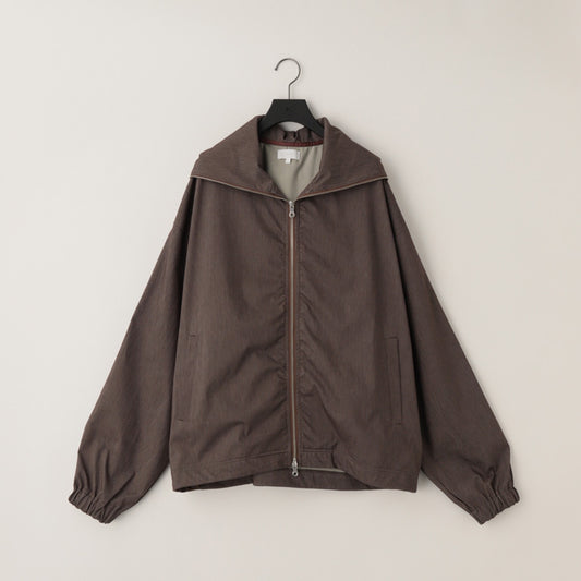 KANEMASA PHIL / 46G Solaro Zip Hoodie (Brown Beige)