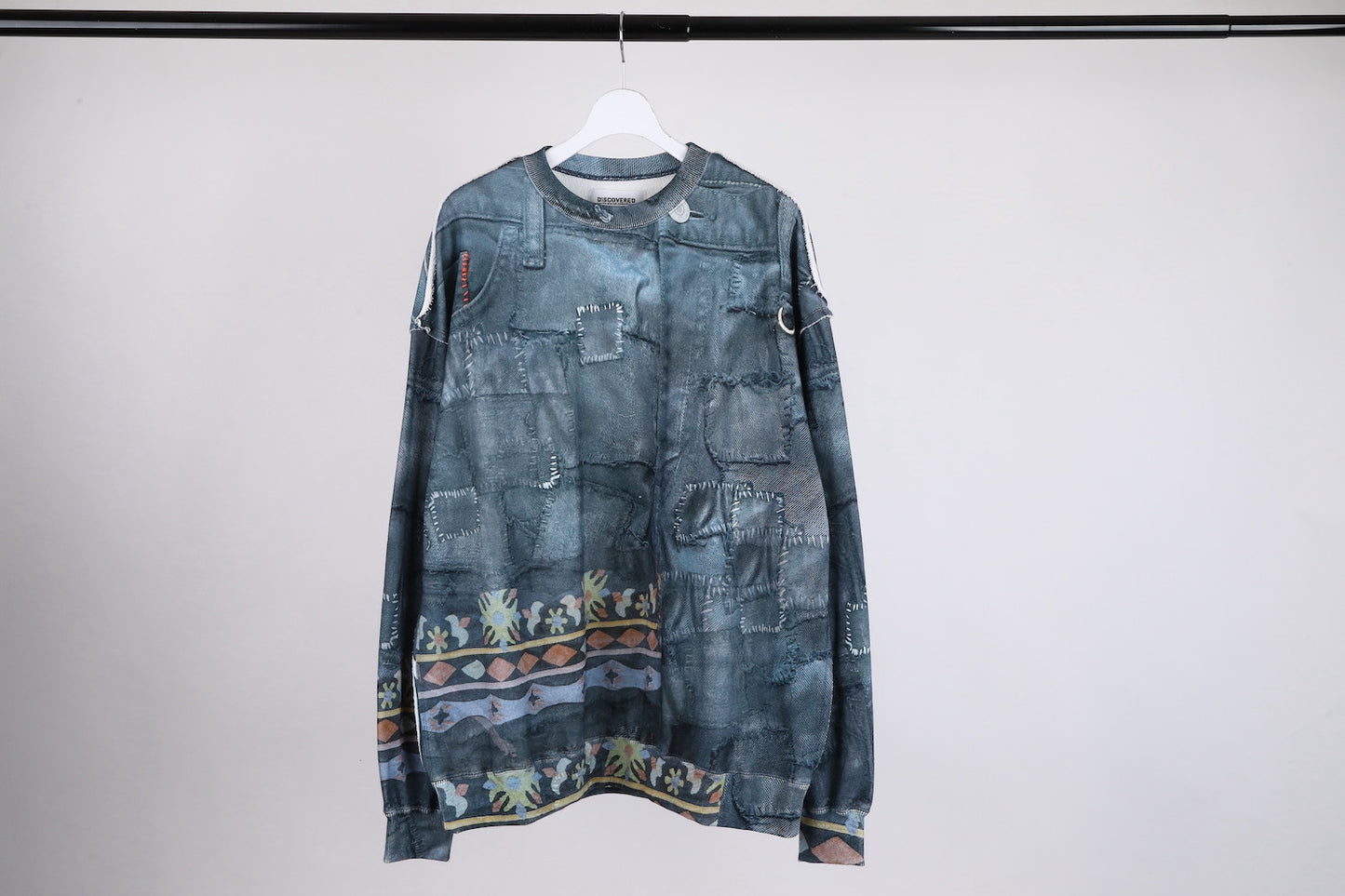 DISCOVERED / Crust Trompeloeil Pullover (Black)