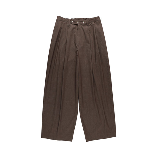 KANEMASA PHIL / 46G Solaro Trousers (Brown Beige)