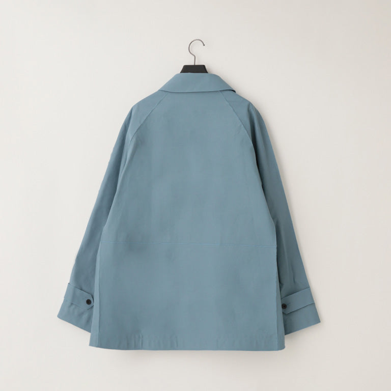 KANEMASA PHIL / 36G ECONYL Half Coat (Blue Gray)