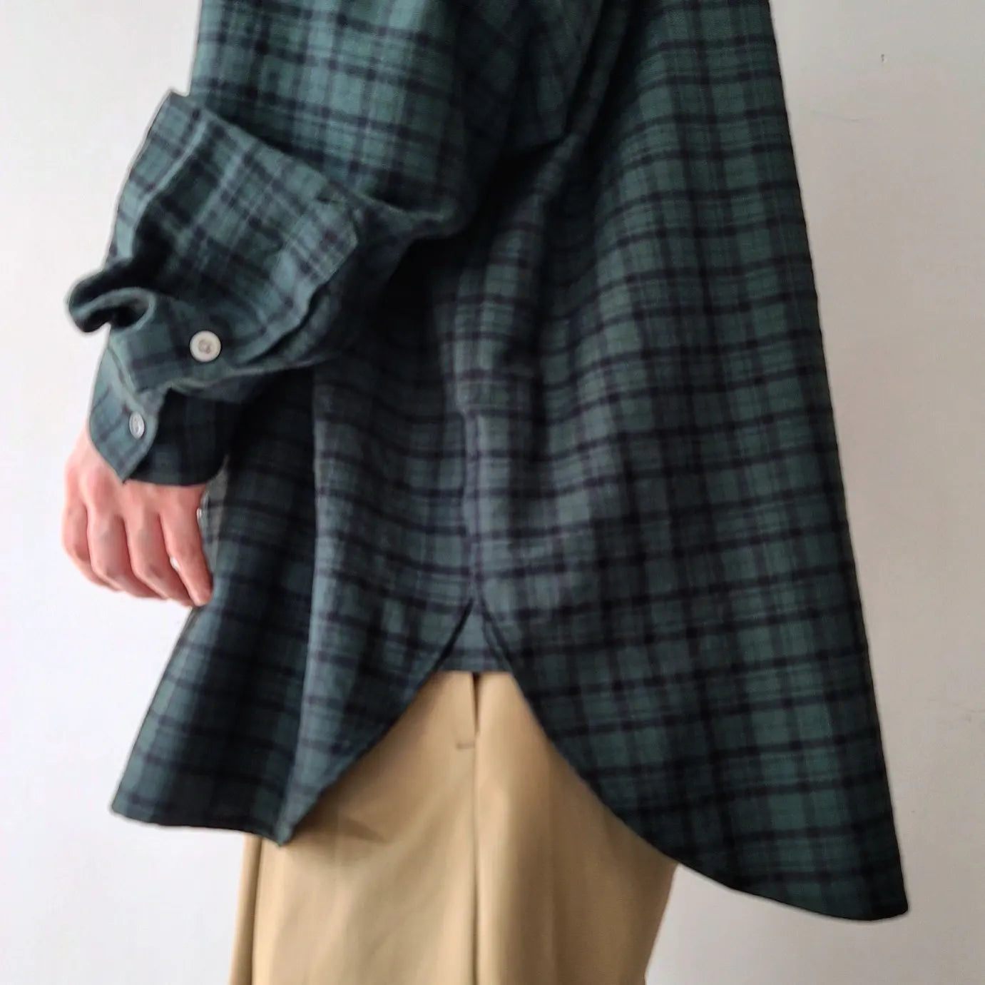 Plaid Wide Shirt