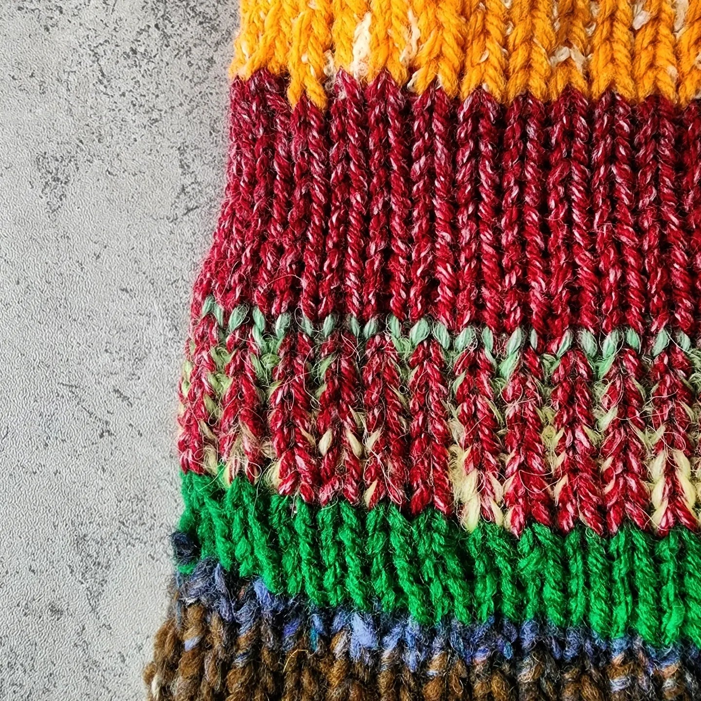 Reversible Knit Hat (#Type 7)