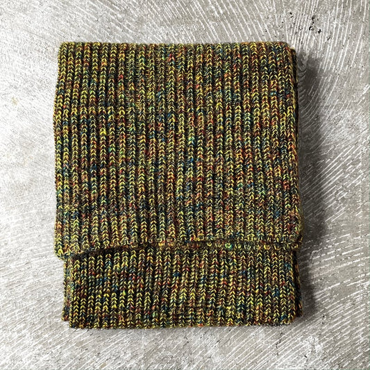 TS(S) / Hand Dyed Yarn Mix Color Knit / Knit Muffler