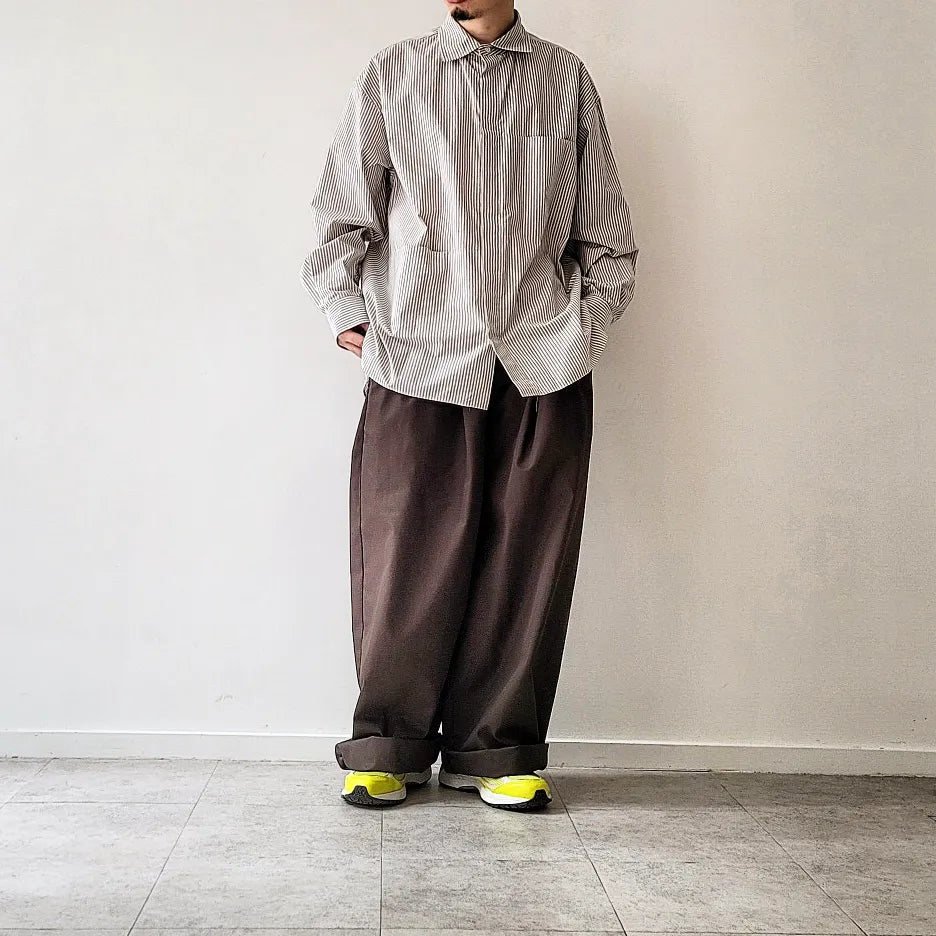 Fly Front Stripe Shirt