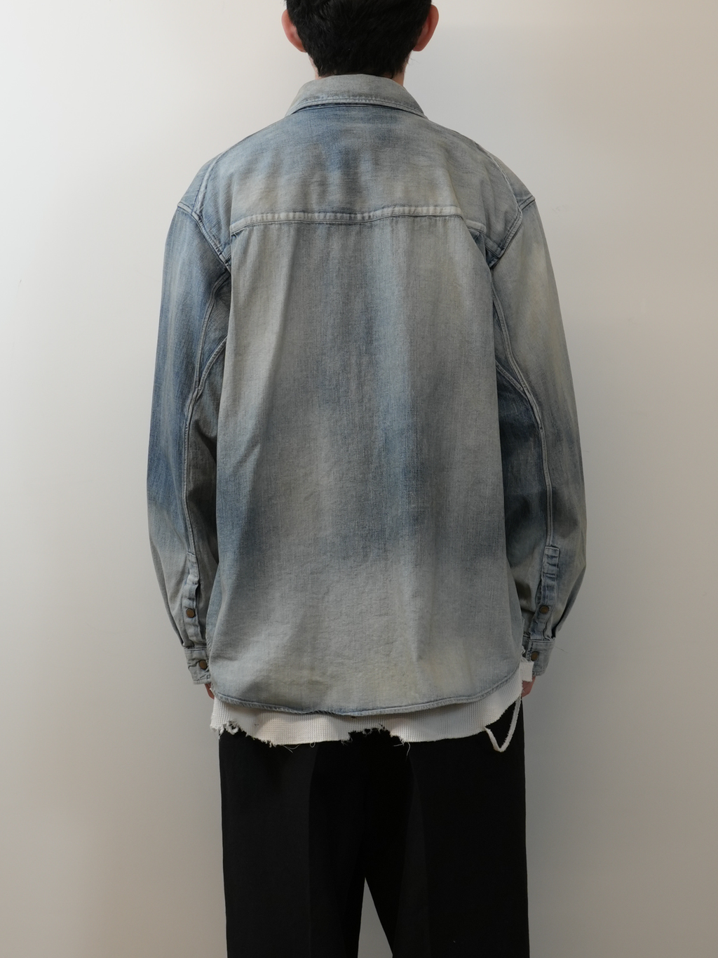 ANCELLM / Denim Western Shirt