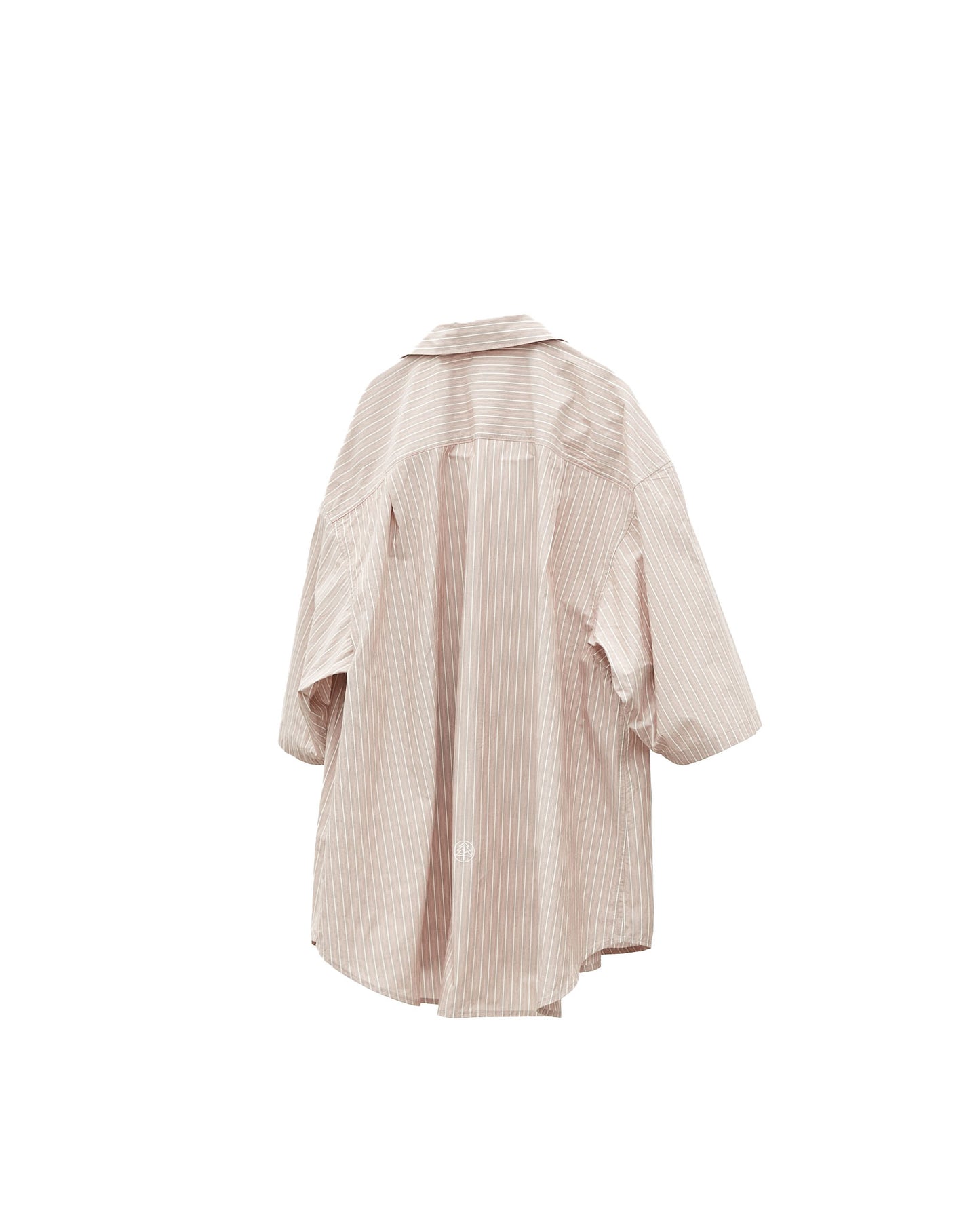 Oversized Stripe Cotton Collar Shirt (RyoTakashima x Tree And Branch)