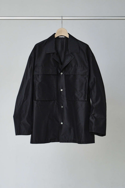 Blanc YM / Silk Shantung utility JKT