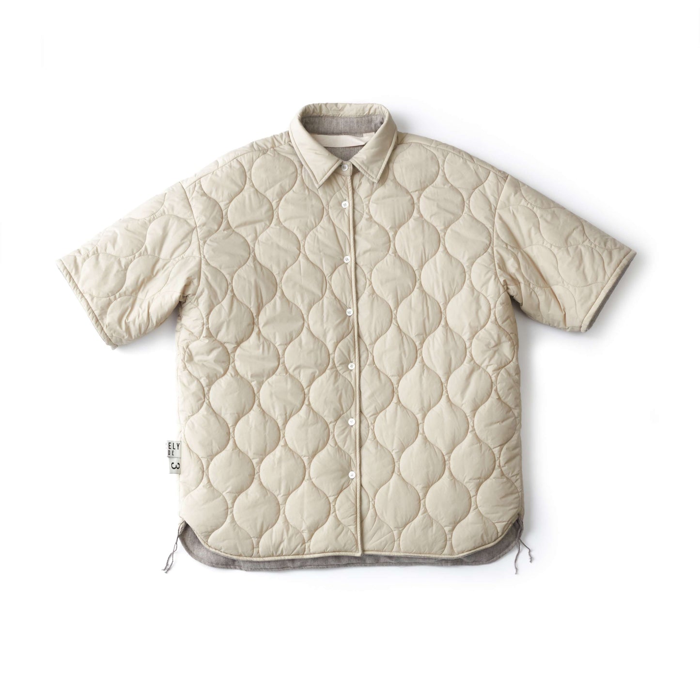 Oatmeal Merely Premium Reversible Padded Shirt