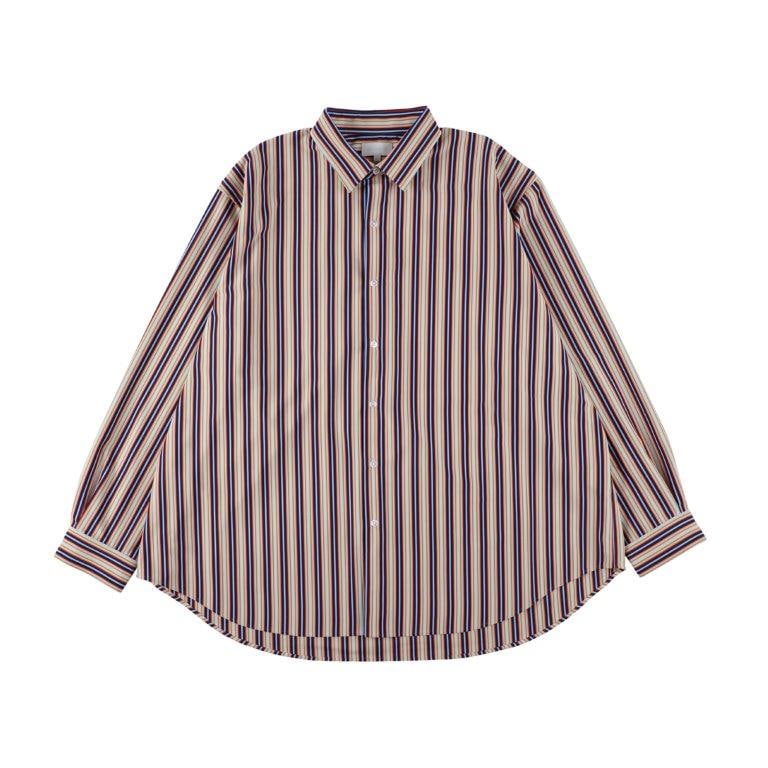 KANEMASA PHIL / 46G Atmosphere Stripe L/S Shirt