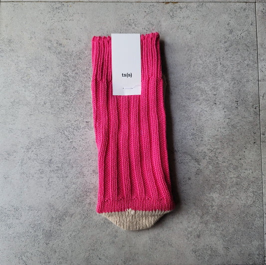 Unpaired Cotton Rib Sock