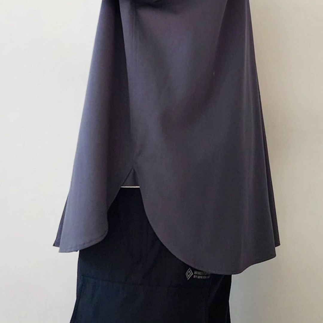 BLANC YM / Wool Gabardine Wide Shirt