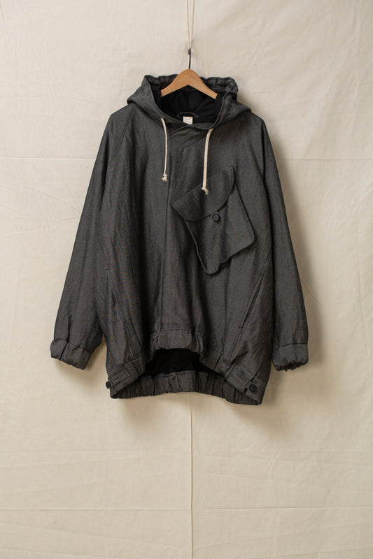 Hooded Pullover Jacket