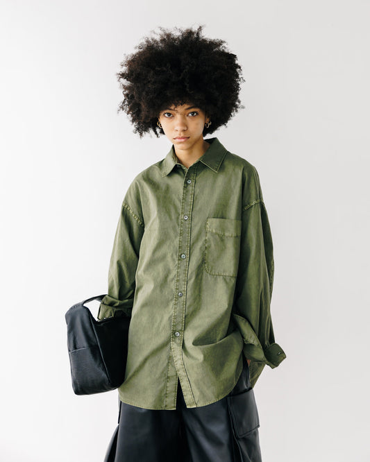 CLESSTE / Pigment Dyed Oxford City Shirt