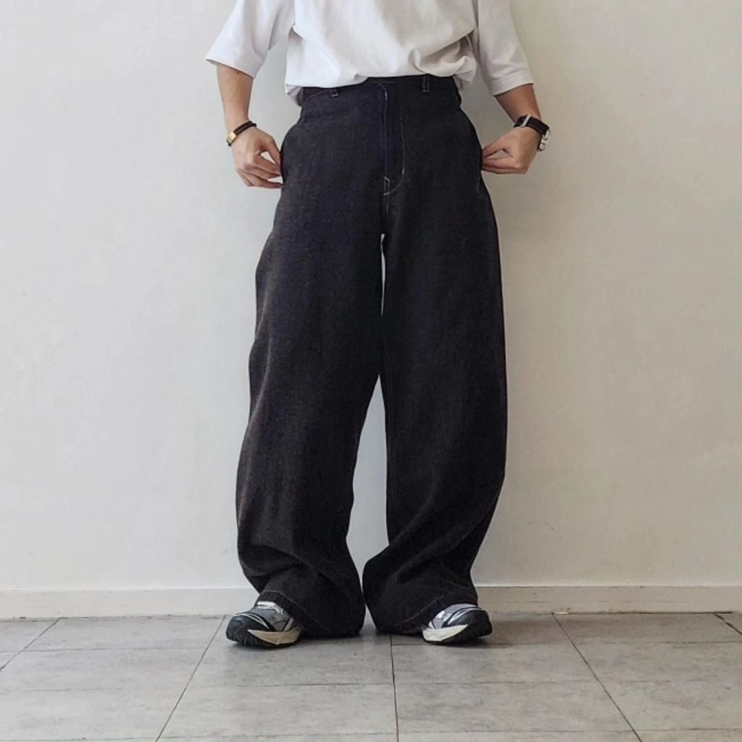 NOMAT / Wide Pants（Wool Cotton Denim）