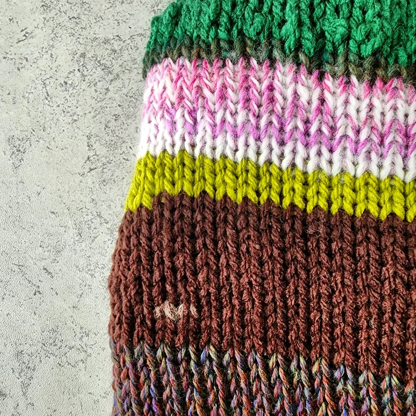 Reversible Knit Hat (#Type 7)