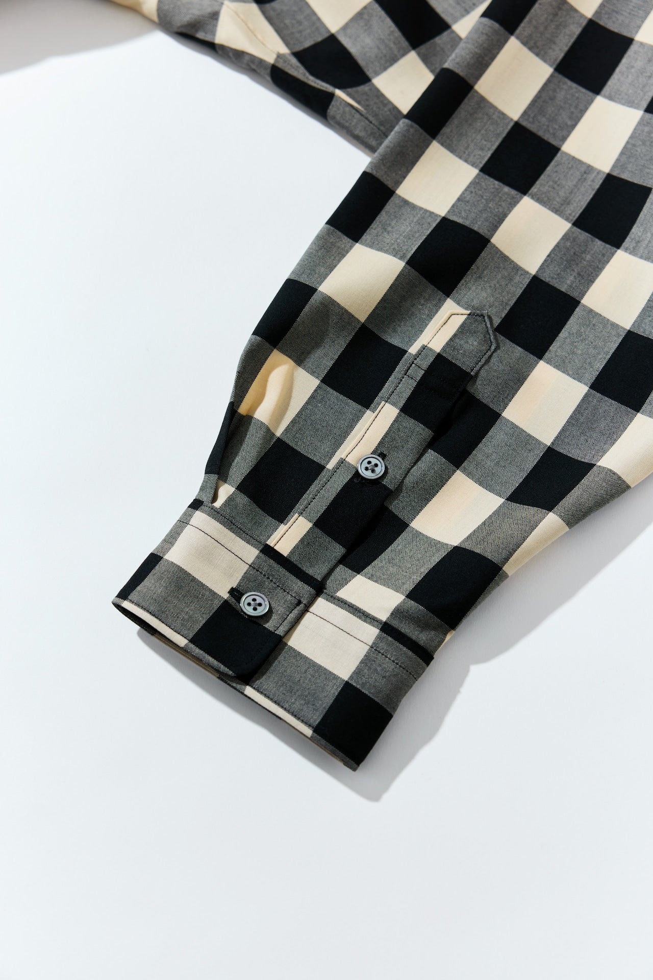 WELLDER / Check Wide Silhouette Shirts