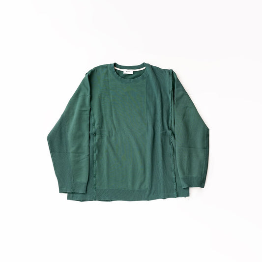 WELLDER / Cut Off Crew Neck