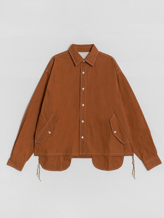 Red Clay Vintage Nap Cropped Shirket