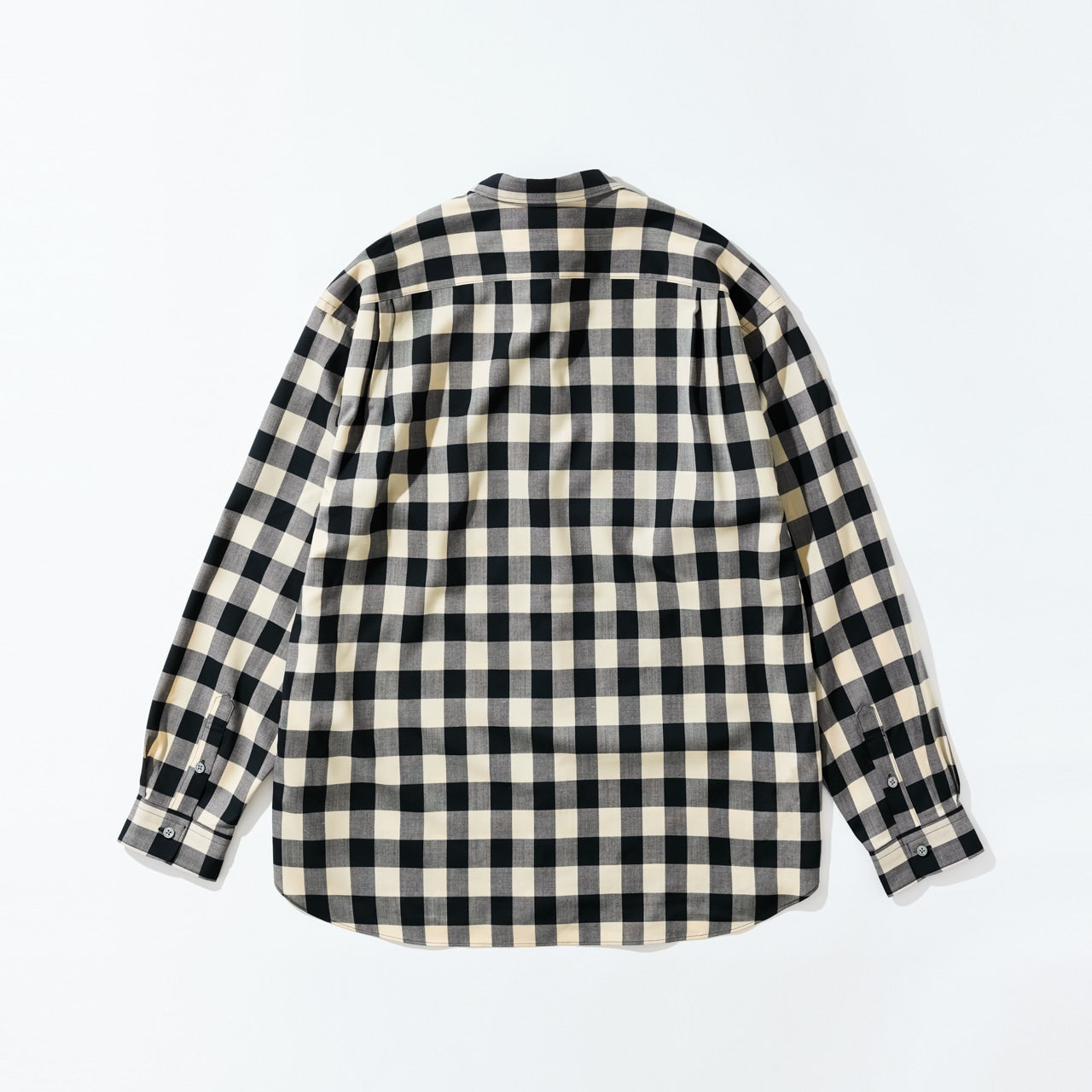 WELLDER / Check Wide Silhouette Shirts