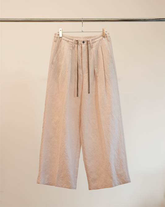 ANCELLM / W/L Wide Easy Tuck Slacks