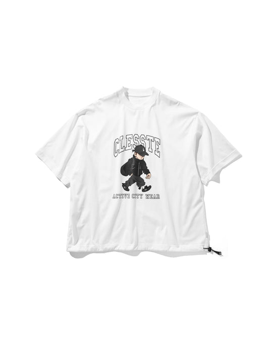 CLESSTE / 'Clesste Boy' Massive T-Shirt With Drawstrings