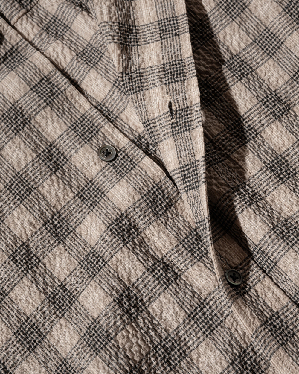 CLESSTE / Plaid Ripple Classic City L/S Shirt