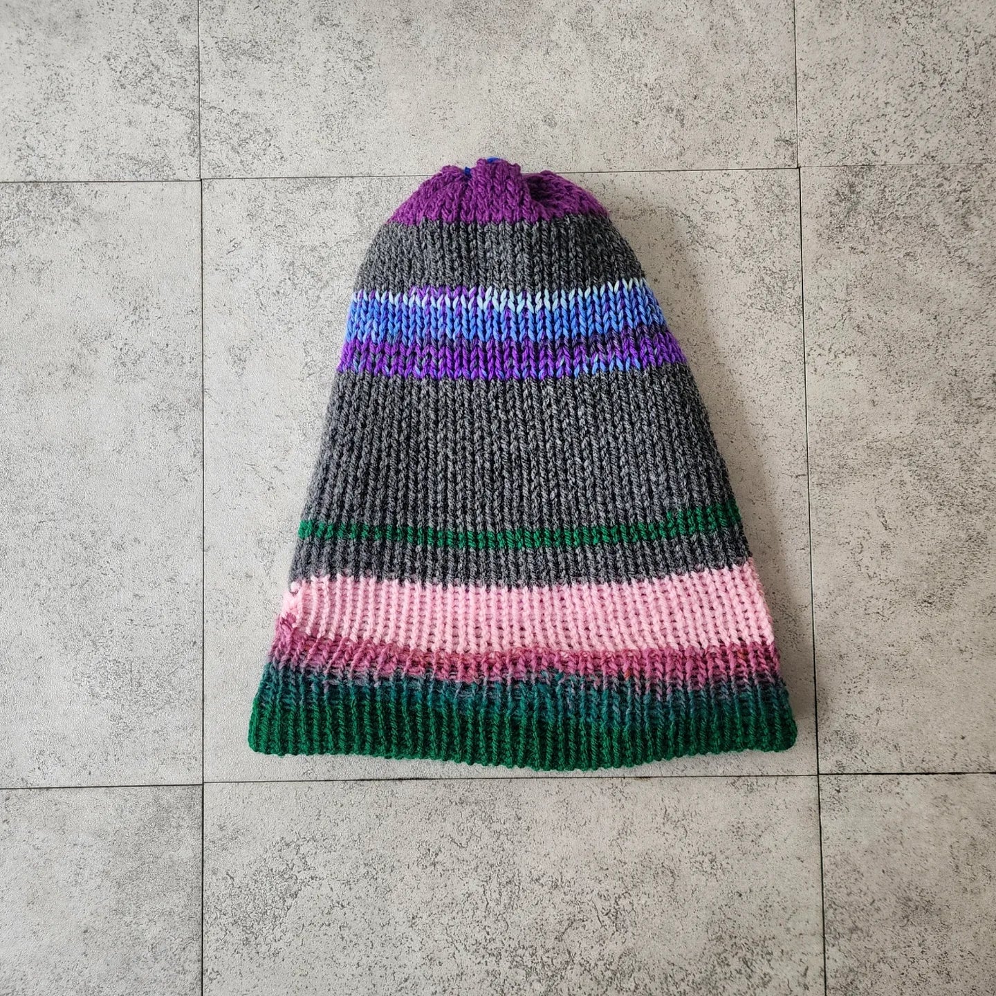 Reversible Knit Hat (#Type 1)