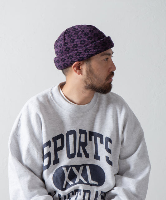 Argyle Rool Knit Cap