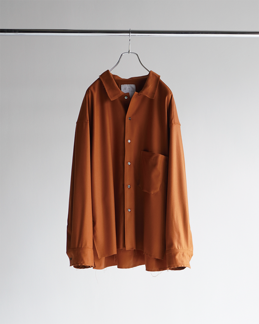ANCELLM / Wool Flannel Shirt