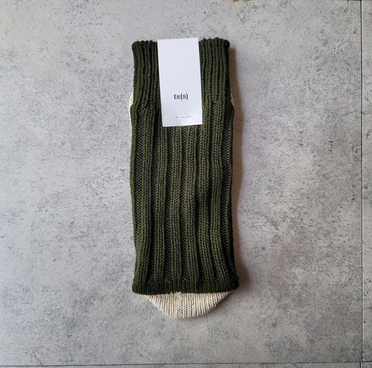 Unpaired Cotton Rib Sock