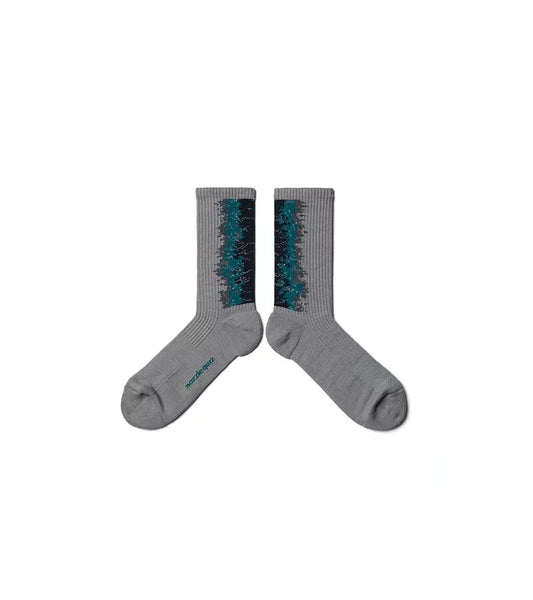 Gradient Cyan - LANDING Midcalf socks