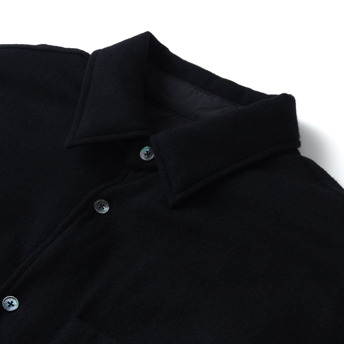Black Merely Premium Reversible Padded Shirt