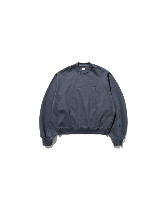 CLESSTE / "C" Pigment Dyed Crew Sweatshirt