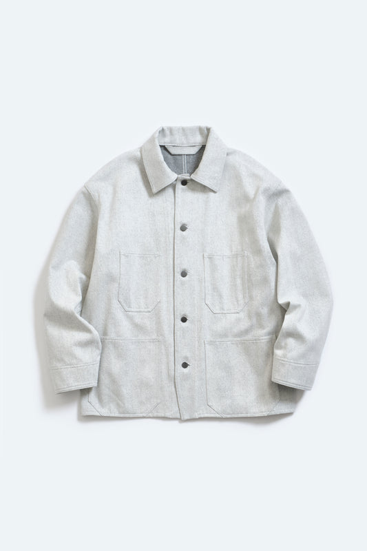 BLANC YM / Recycling Cotton Denim Coverall