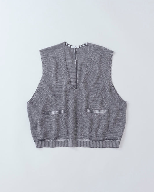 SABY / Paper Knit Vest